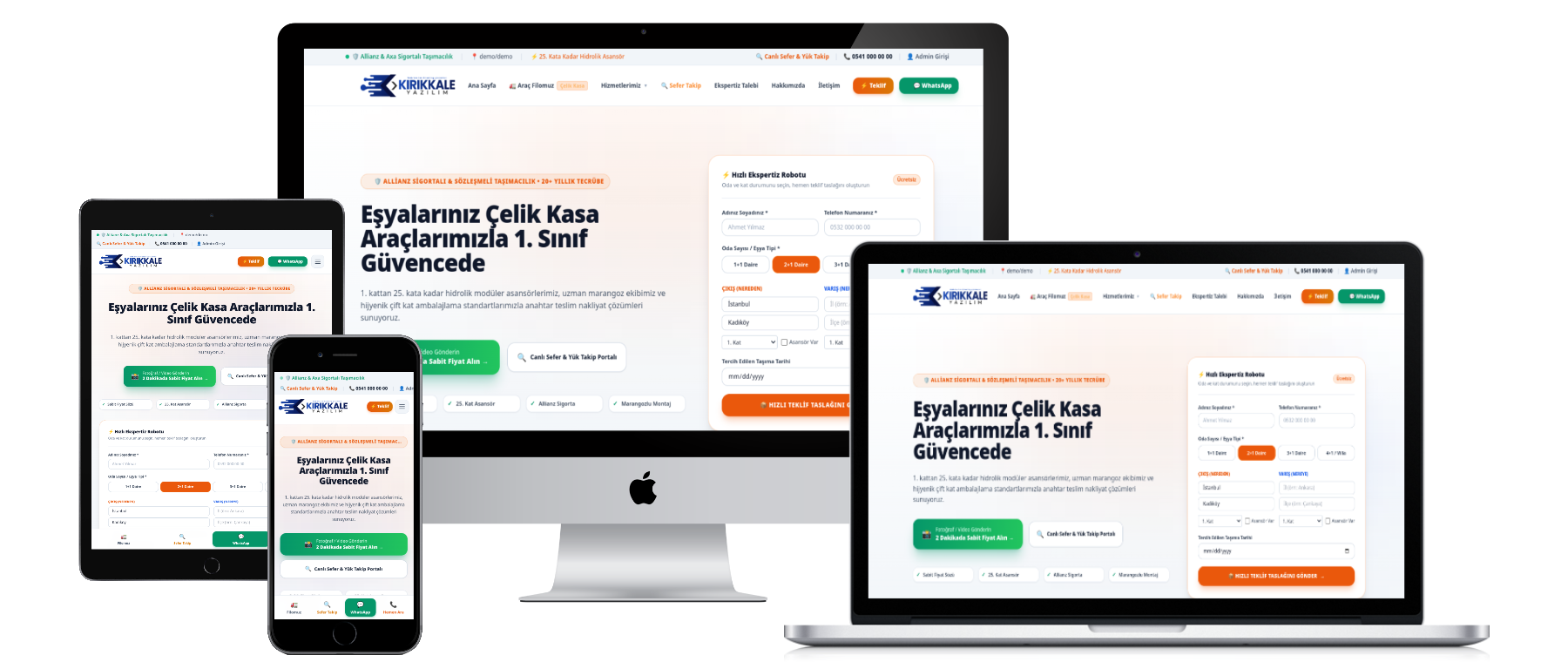 Evden Eve Nakliyat Yazılımı