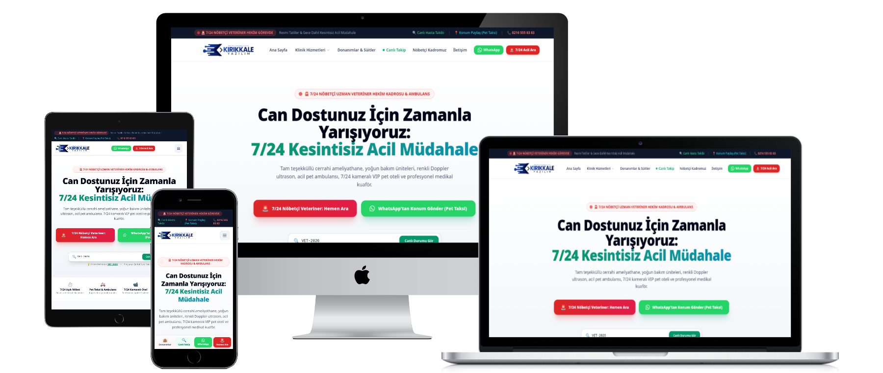 Veteriner Kliniği Web Yazılımı